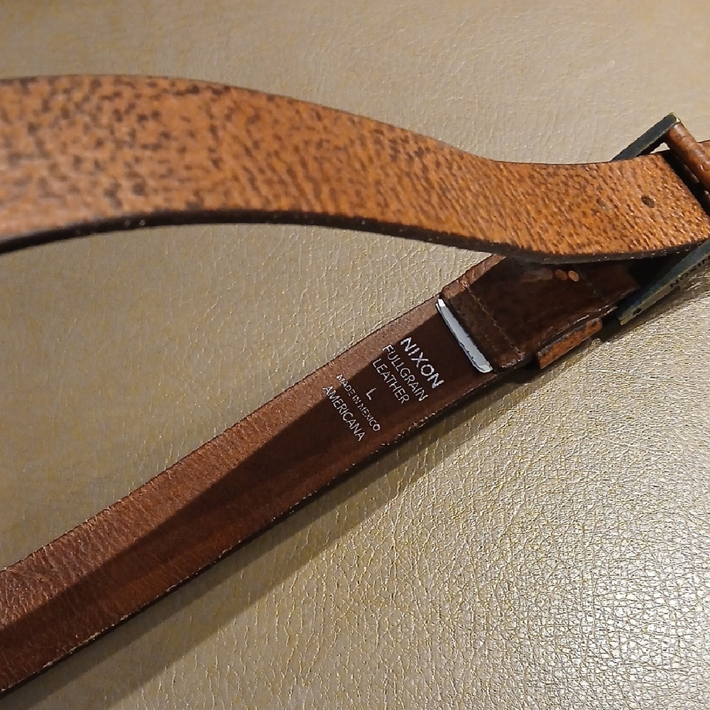 Nixon Men's Leather Belt